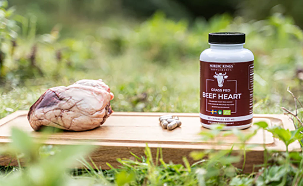 capsulas de coracao bovino nordic kings