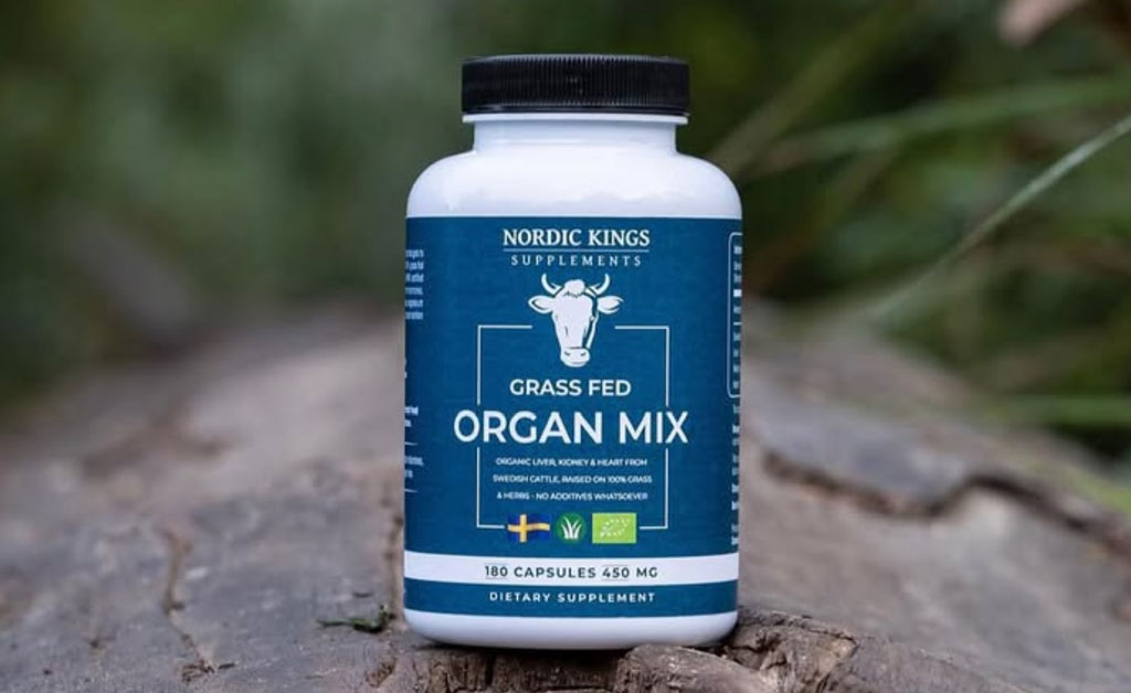 Cápsulas com MIX de orgãos da Nordic Kings
