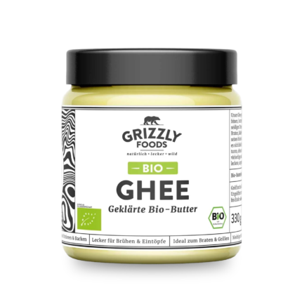 Ghee BIO (manteiga clarificada) - Grizzly Foods