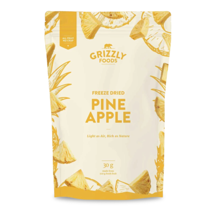 Ananás Liofilizado – 100% fruta. Sem Aditivos