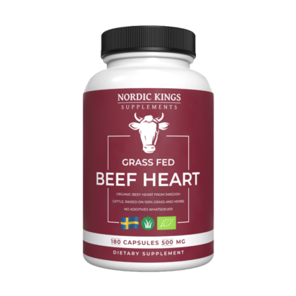 Coração Bovino em Cápsulas 100% grass fed