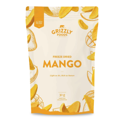 Manga Liofilizada – 100% fruta. Sem Aditivos