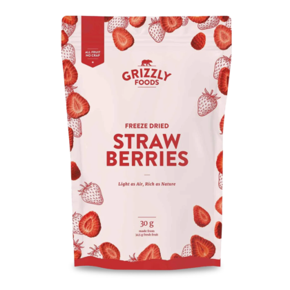 Morangos Liofilizadas – 100% fruta. Sem Aditivos