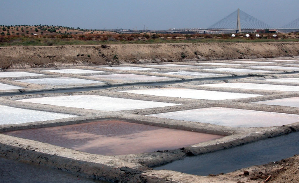 Sal marinho tradicional artesanal