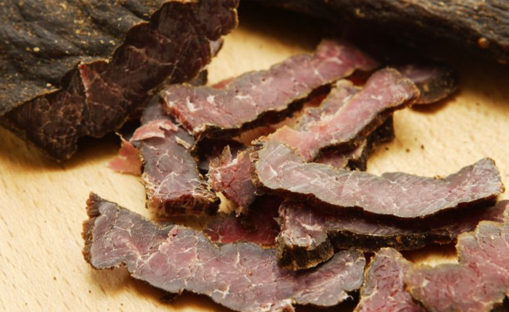 Snack rico em proteína
