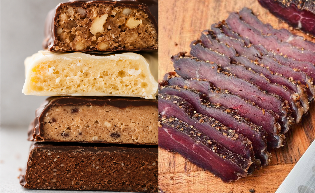 Snack ancestral de carne seca