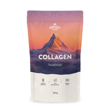 Colagénio hidrolisado em pó Grizzly Foods 500 g