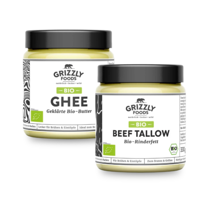 Kit Gorduras Ancestrais - Sebo + Ghee BIO